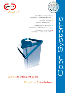 Open Systems Catalogue - Door Operator for sliding and swing doors