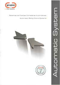 Automatic glazed doors